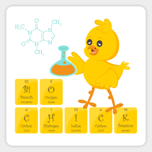 Biology Chick Magnet